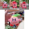 Adorable Starry Kirby Plush Toy Cute Bag Pendant Doll Keychain Birthday Gift For Girls