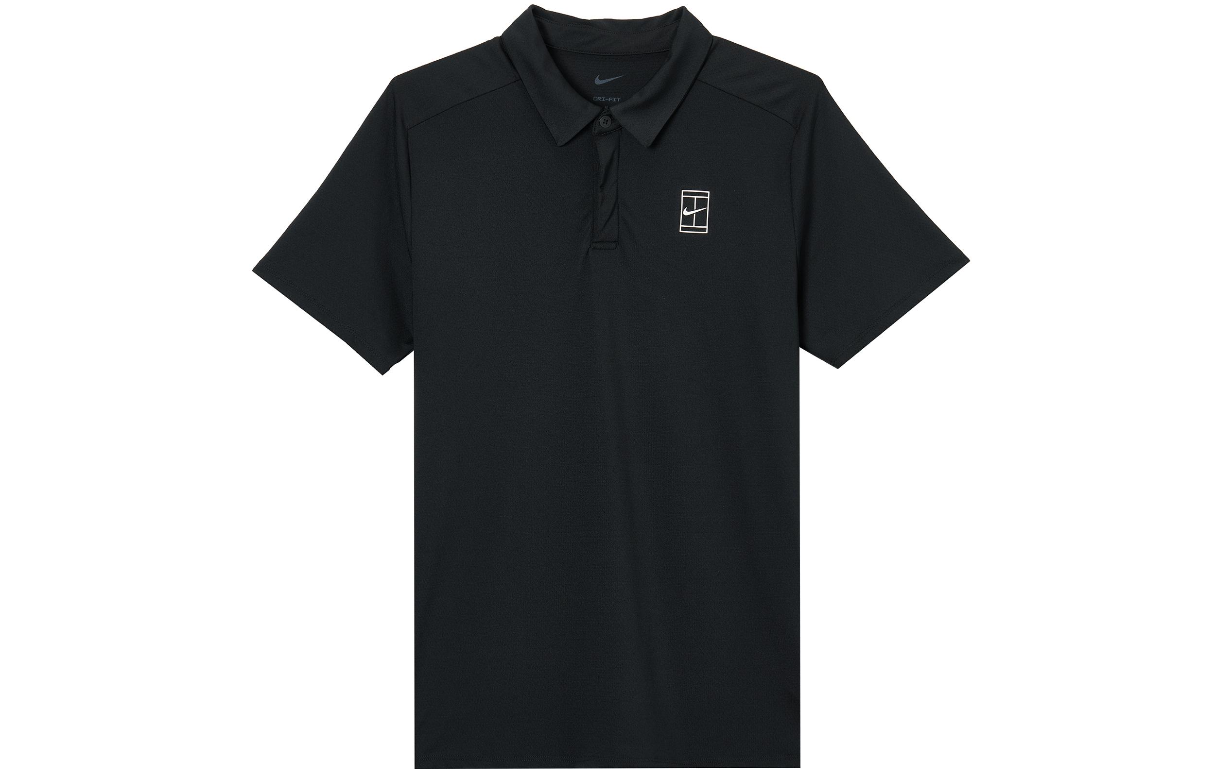 

Nike Court AdvantageDri Fit T Shirt Men s Black/White FZ6908-010 XXL