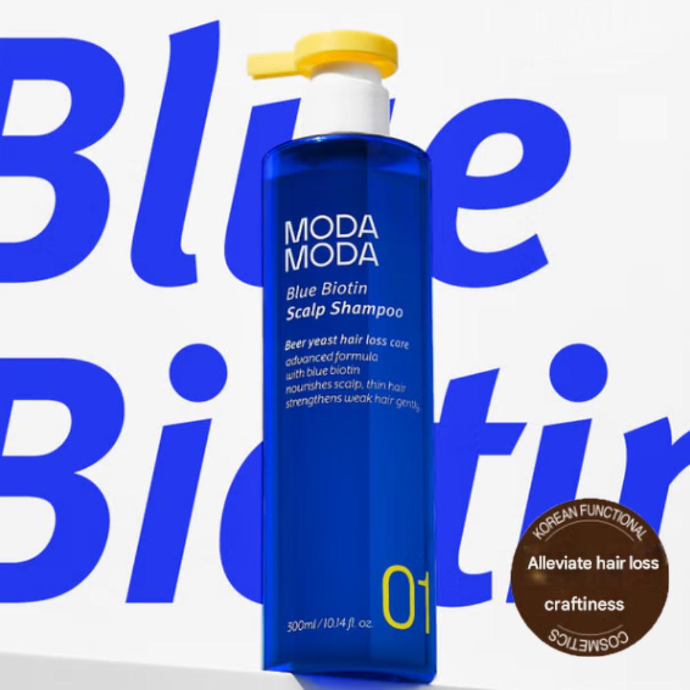 Modamoda Step01 Blue Biotin Scalp Shampoo 300 ml
