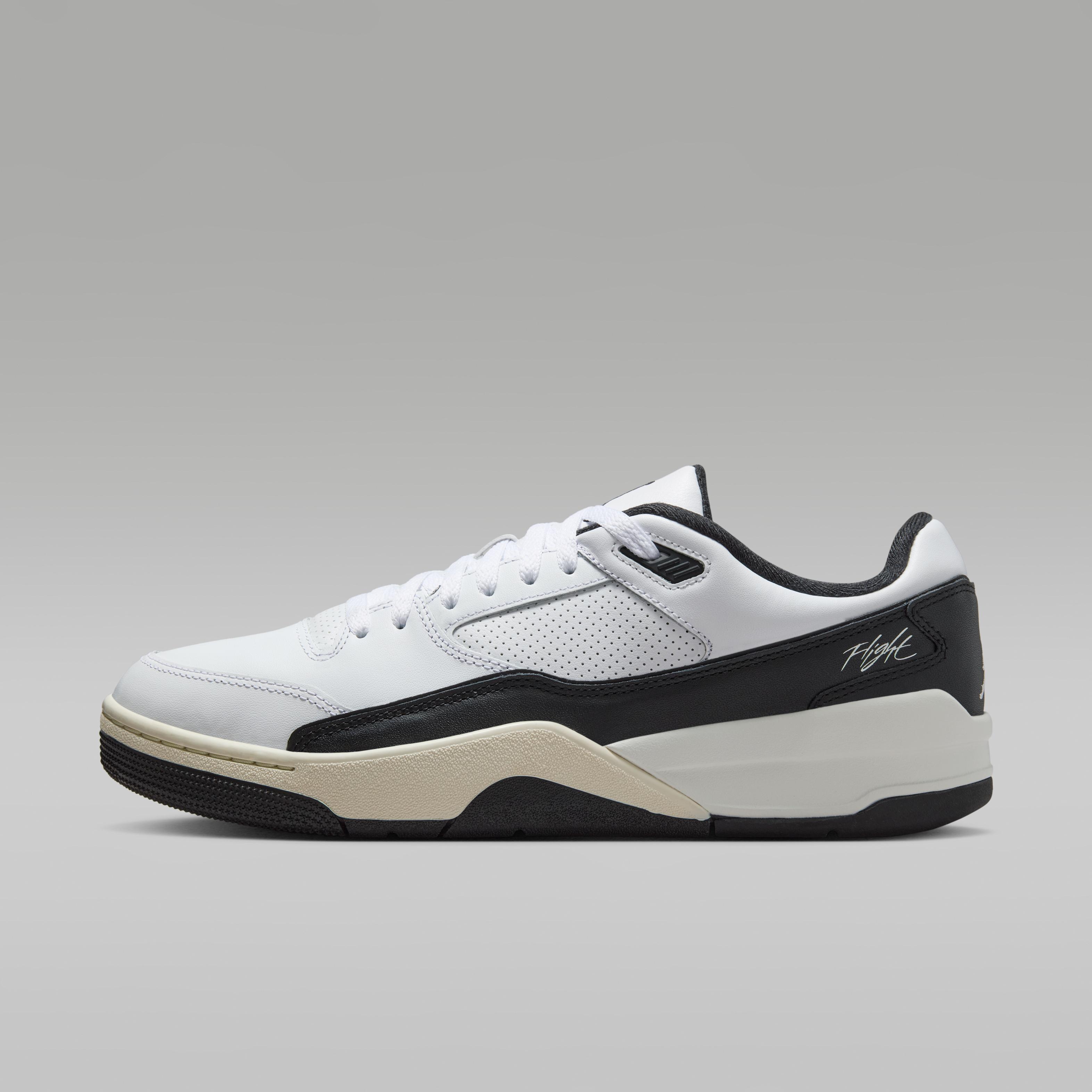 Jordan Flight Court White Black Sail 44