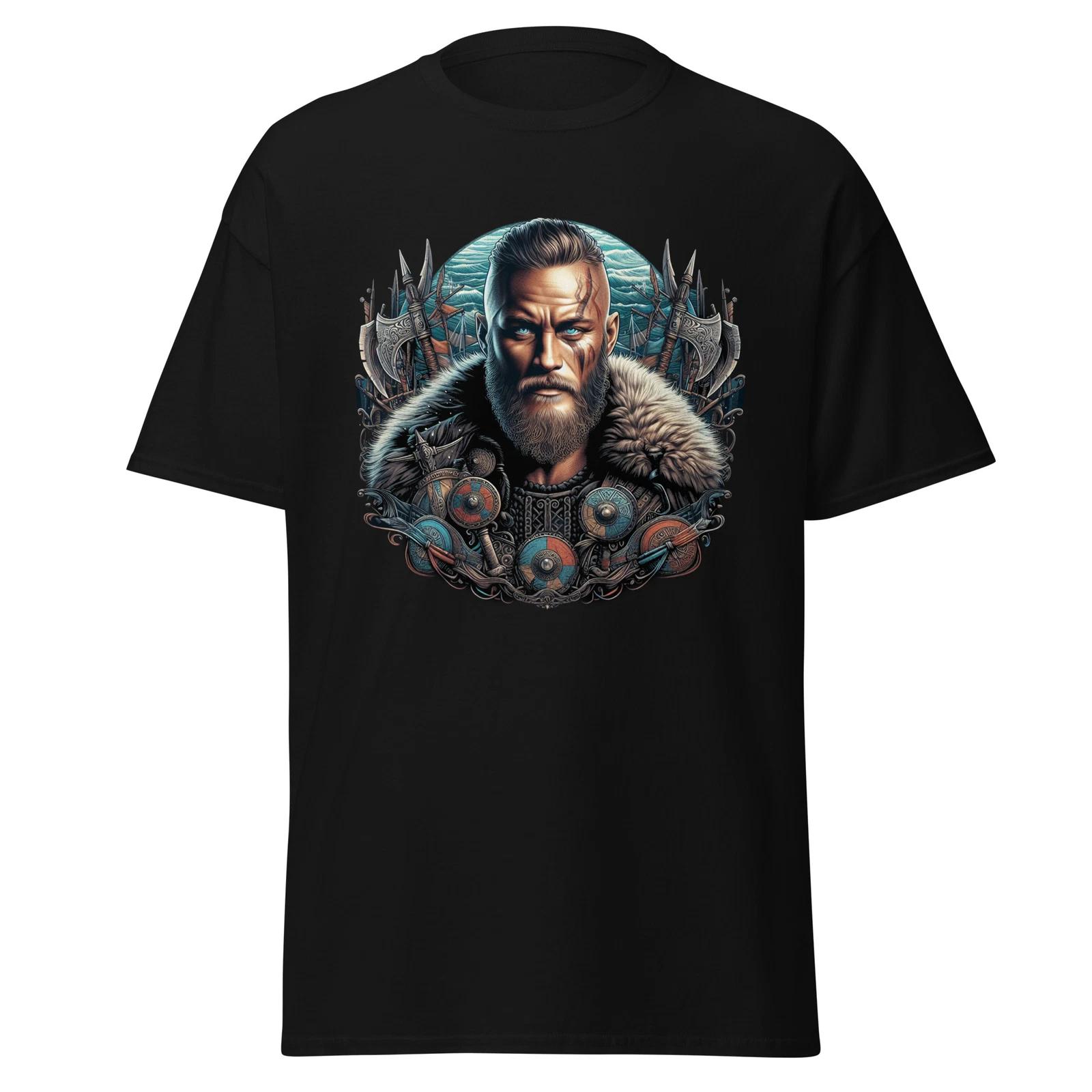 Viking Valor: Ragnar Lothbrok T-Shirt - Norse Legend Edition XXXL