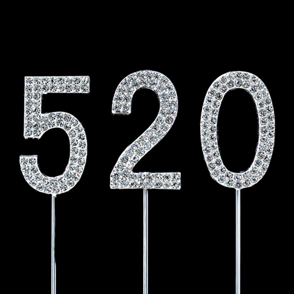 Schöne und elegante digitale Kristall-Digital-Steckfigur, Königin-Göttin Geburtstagstortendekoration, Prinzessin Fee