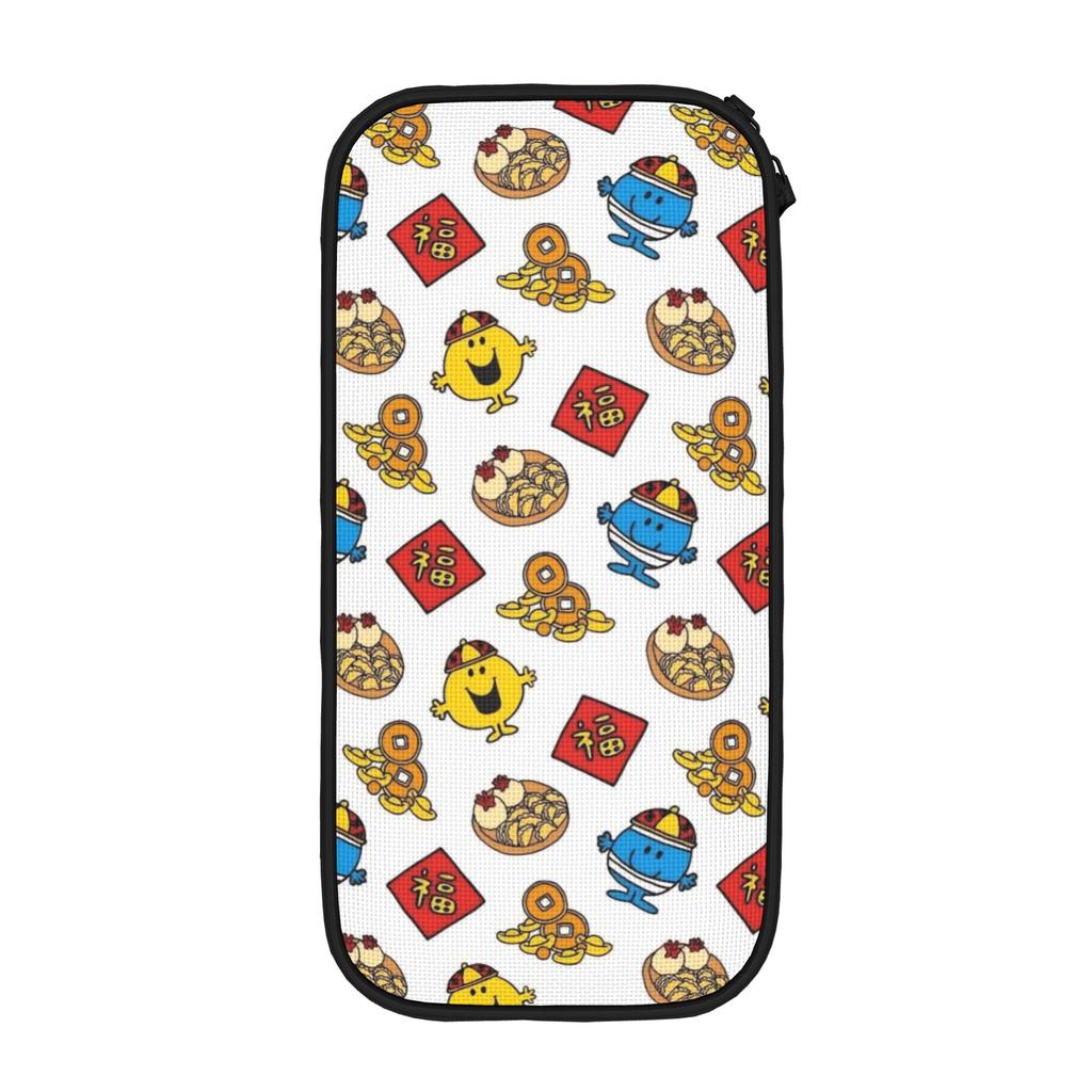 Cute Mr Men Little Miss Pencil Cases Fashion Bags Girls Boys Large Storage School Supplies Cosmetic Pencilcases