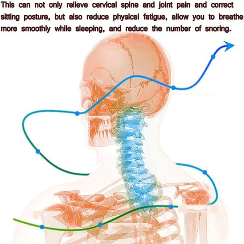 Neck Support Anti-bowing Neck Forward Correction Device Traction Artifact Fixed Support Brace Cervical Spine Neck Protector