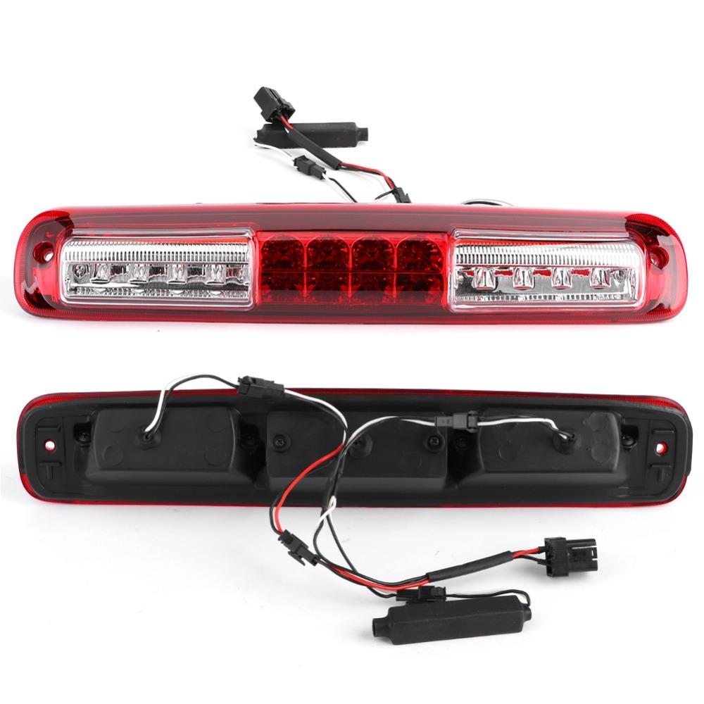 Replacement LED Brake Light Red Lens Rear Brake Lamp High Mount Brake Light  Chevrolet Trucks