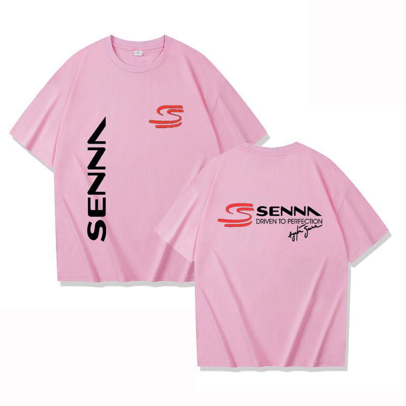 2025 Fashion Men T Shirt Casual Ayrton Senna Brazilian Formula 1 Legend T-shirt Graphic Oversized Breathable Streetwear XXS-4XL