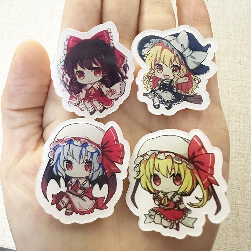 

Touhou Project Plush Toy Fumo Komeiji Koishi Saigyouji Amulet Yuyuko Kirisame Marisa Yagokoro Eirin Hakurei Reimu Plush Pendant