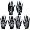 Dark Hand Tattoo Stickers: Original, Beautiful Hand-Shaped Temporary Tattoo Templates