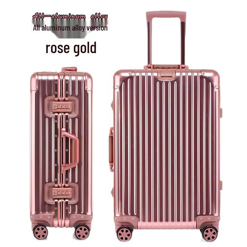 Full Aluminum Spinner Luggage 24 inches
