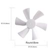 6 inch RV Vent Fan Blade with 12V RV Vent Motor D-Shaft