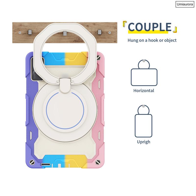 For Xiaomi Redmi Pad2 11 Inch SE 8.7 Pro 12.1 Pad 6 7 8 11.2 6S 7S Pro 12.5 Heavy Duty Rugged Tablet Case Stand Shockproof Funda