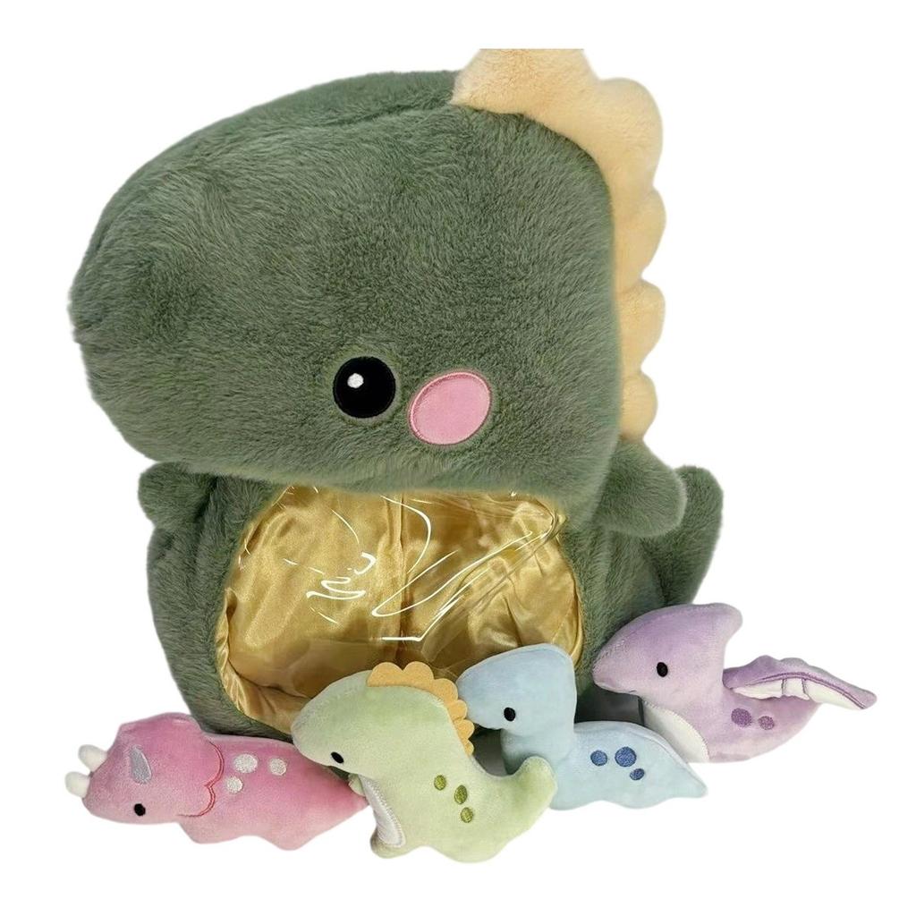 Dinosaur Plush Toy Popcorn Combination Doll Children's Birthday Gift Simulation Doll Pillow Doll Gift