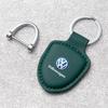 PU Leather Car Styling Emblem Key Chain Ring For VW Golf 6 7 8 4 5 MK4 MK5 MK6 MK7 B6 GTI Amarok T5 Phaeton Teramont ID3 Tiguan XV9