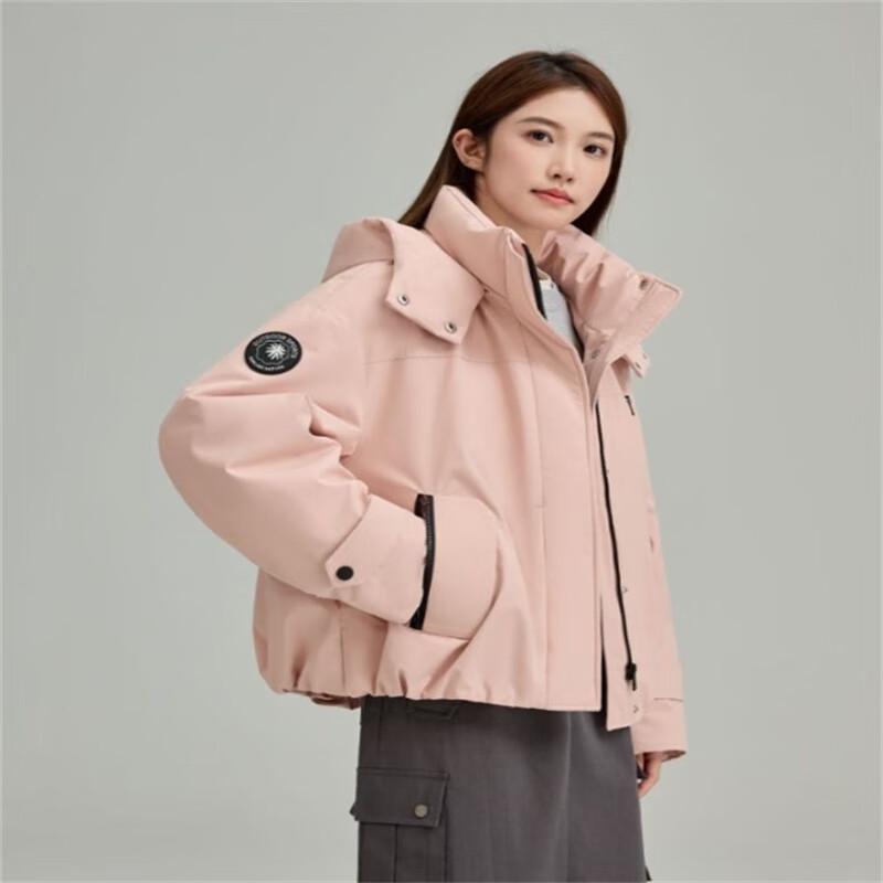 YAYA 2024 Women's Short Hooded Down Jacket