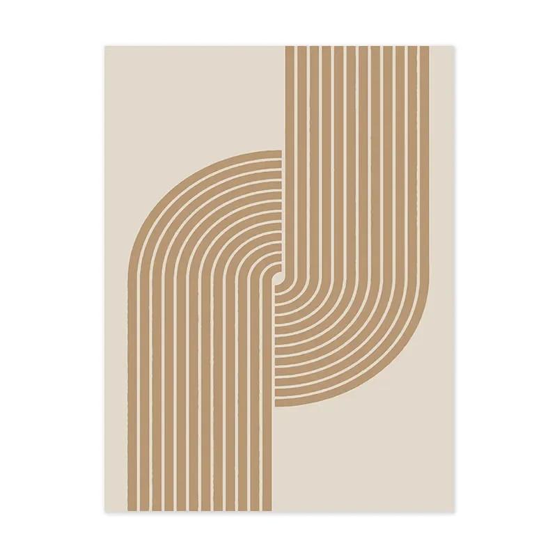 Minimalista Astratto Linea Parete Arte Moderna Murale Poster E Stampe Per Soggiorno Decorazione Immagine Interni Tela Pittura