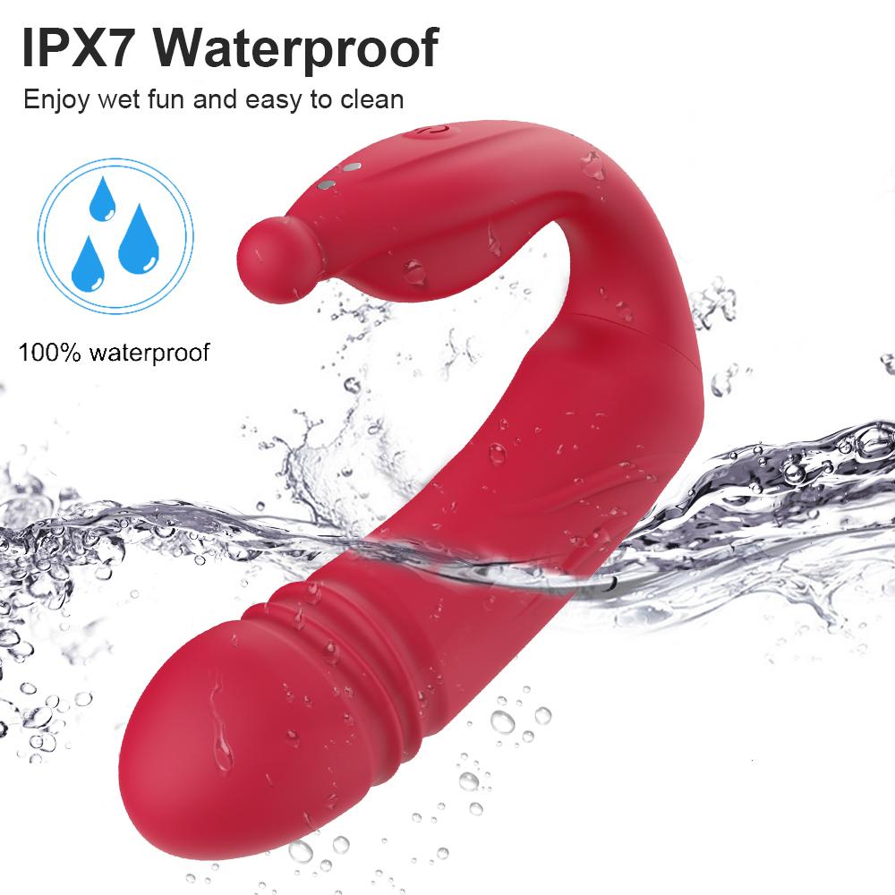 Telescopic Vibrator for Women APP Wearable Dildo Panties G Spot Stimulator Masturbator ασύρματο τηλεχειριστήριο σεξουαλικό παιχνίδι για ενήλικες