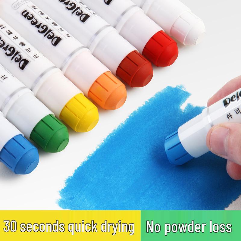 Dankelin Watercolor Sticks: Washable Soft Macaron Crayons for Kids.