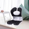 Back Posture Corrector and Support for Home Desk Office Floor Seat Black