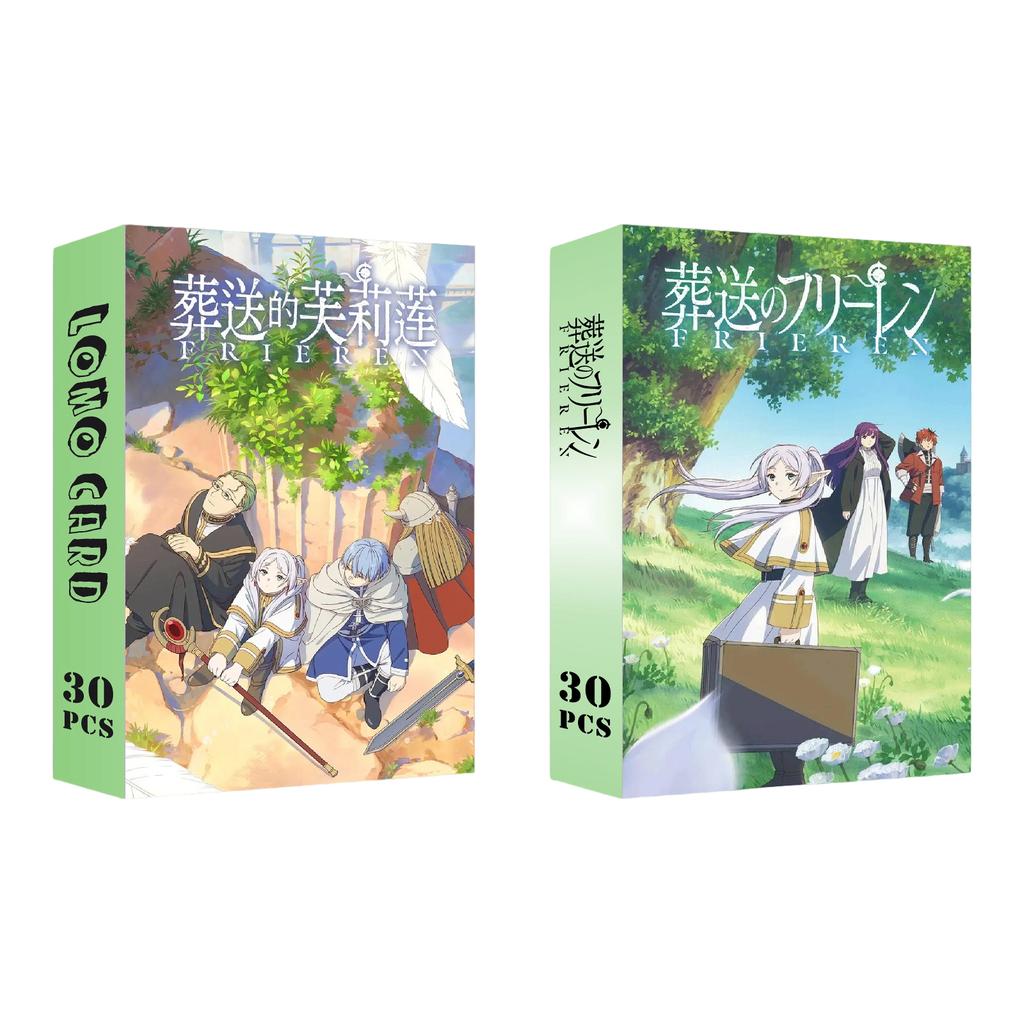 30 Pieces Cartoon Photo Collectible Cards Set Anime Style Gift Memorabilia