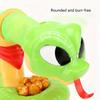Kids Electric Rattlesnake Toy  Battery Powered Desktop Trick Game with Cartoon Snake,Cowboy Hat Treasure Coins,Interactive Sound Effects for Christmas