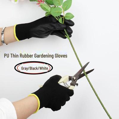 Stab-Resistant PU Gloves for Floral Arrangements – Wear-Resistant, Lightweight, and Flexible for Florists