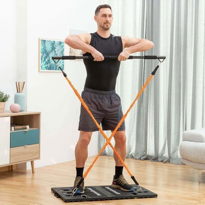 Système d'entraînement complet - InnovaGoods - Gympak Max - Portable - Guide d'exercices - Fitness