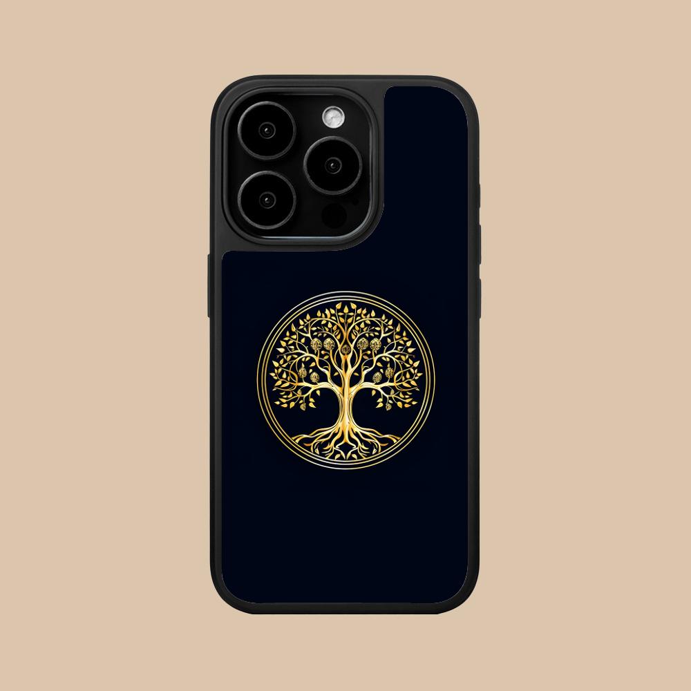 Husă telefon mobil Copacul Vieții Lumii pentru iPhone 17 16 15 14 13 12 11 Air Pro Max Plus Suprafață Mată Husă Colorată Husă Telefoane Mobile