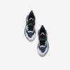 Anta Kids Synthetic Leather Fabric Trendy Versatile Lightweight Shock Absorption Low-Top Running Shoes Kids sneaker Blue Silver Green A12449937-2