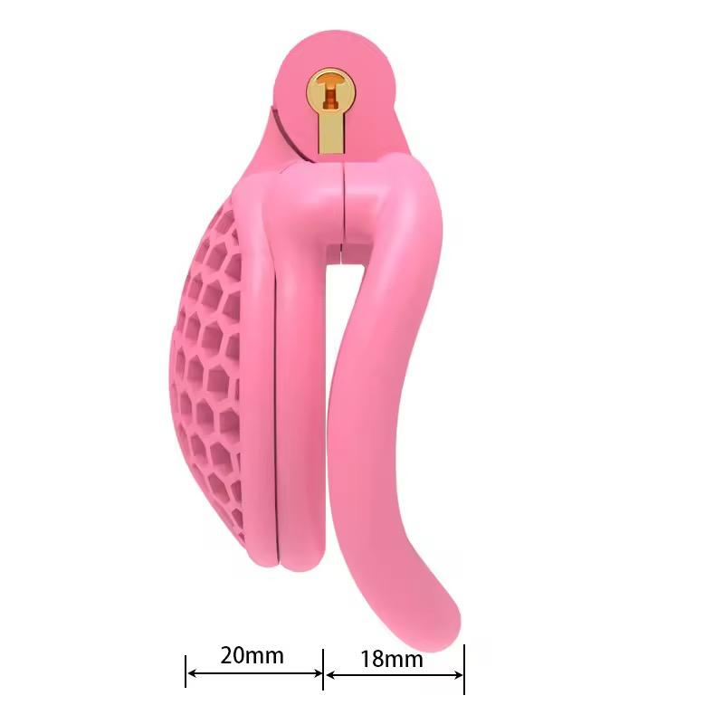 Hot Selling Chastity Cage Plastic and metial lock cage Adult Products Chastity Lock & Chastity Cage BDSM Type Metal SM Device
