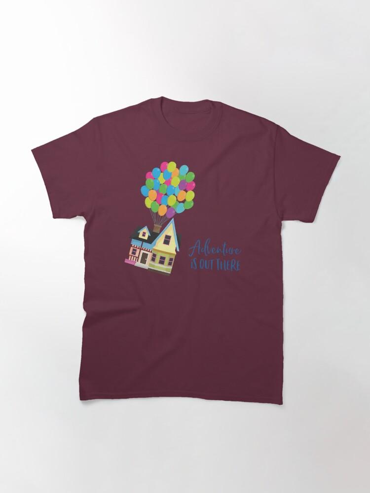 Up Adventure is Out There - Colorful Balloon House from Pixar's Up Classic T-Shirt