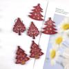 9 Pcs Diy Christmas Tree Assembled Earrings Mold Crystal Epoxy Diy Decorative Pendants Jewelry Resin Mold for Crafts