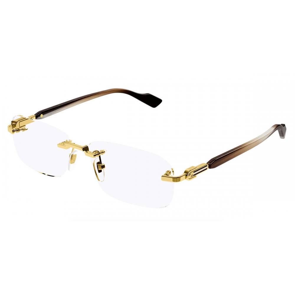 

Gucci Gg1221o 002 Men Eyeglasses Gold/56