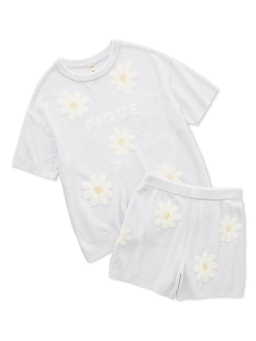 

Gelato Pique Smoothy Daisy JQD Pullover and Shorts Set (PWNT251128BLUF) синий