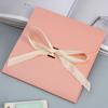 1Pc Pearlescent Paper Gift Wrapping Gift Box Practical Packaging Box Minimalist Ribbon Silk Scarf Packaging Envelope-style