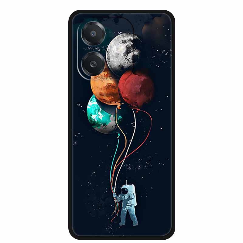 For OPPO A20 Case A 20 Phone Cover Lion Wolf Black Silicone Soft Back Cover Case For OPPO A40 A40m A60 5G Case A 40 A 60 Coque