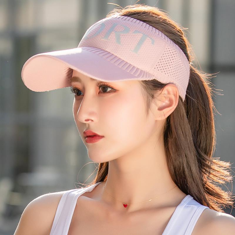 Sport Letter Baseball Cap Summer Outdoor Sunshade Breathable Sports Hat Women