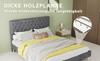 Modern minimalist soft bed, 140*200CM, grey, multifunctional bedroom furniture, low box bed frame without lifting rod, include140*200cm mattress.
