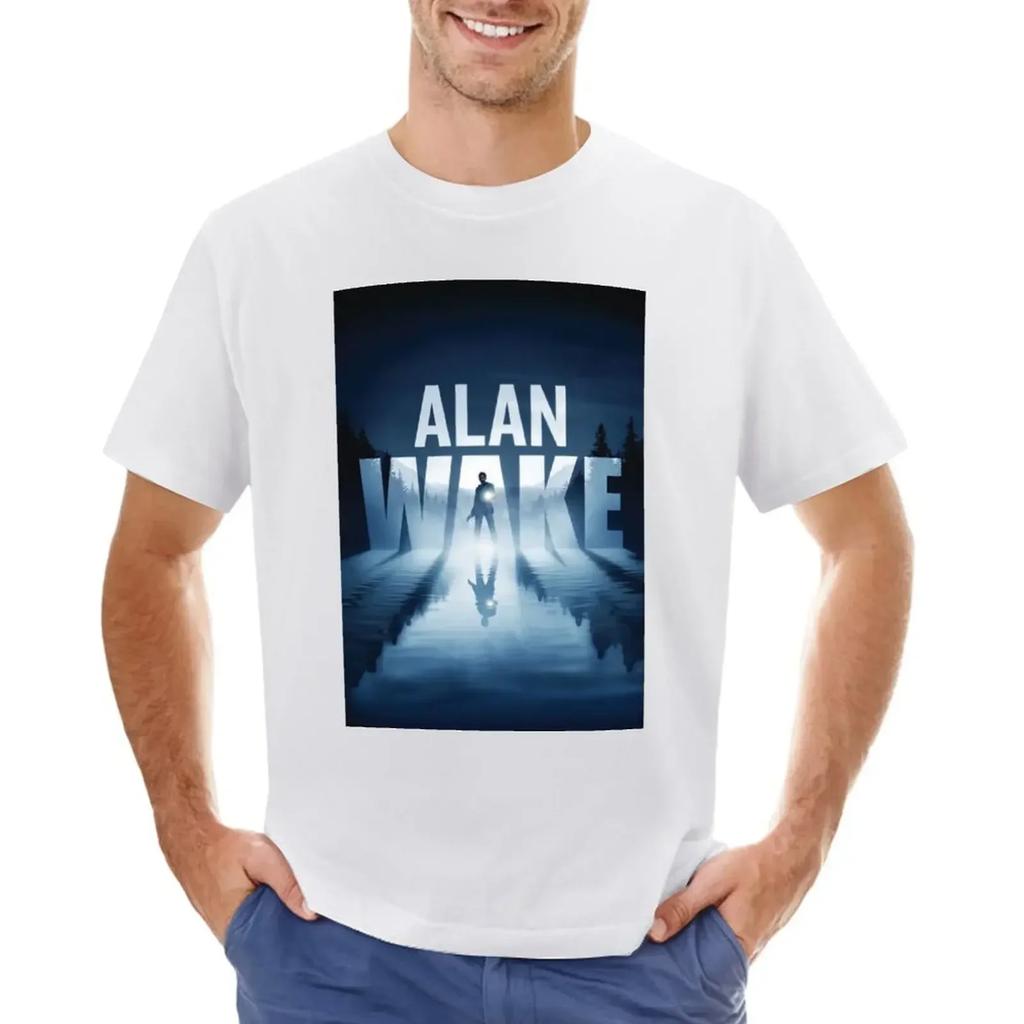 Alan Wake 2 T-shirt Graphics Boys Animal Print Mens T Shirts Pack