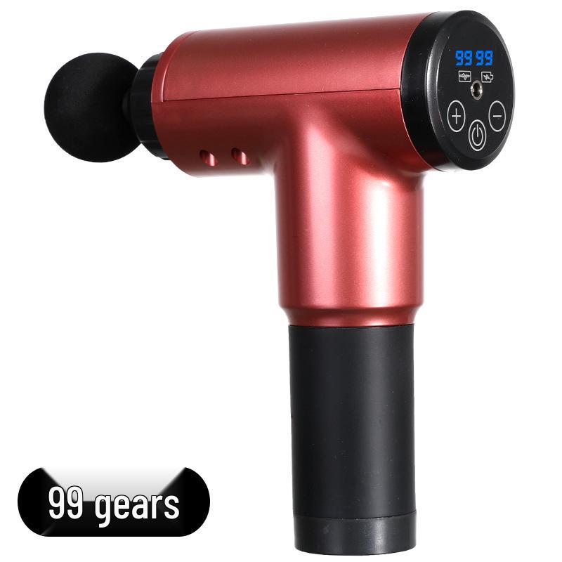 Electric Multifunctional Sports Massage Gun for Deep Muscle Relaxation and Yoga