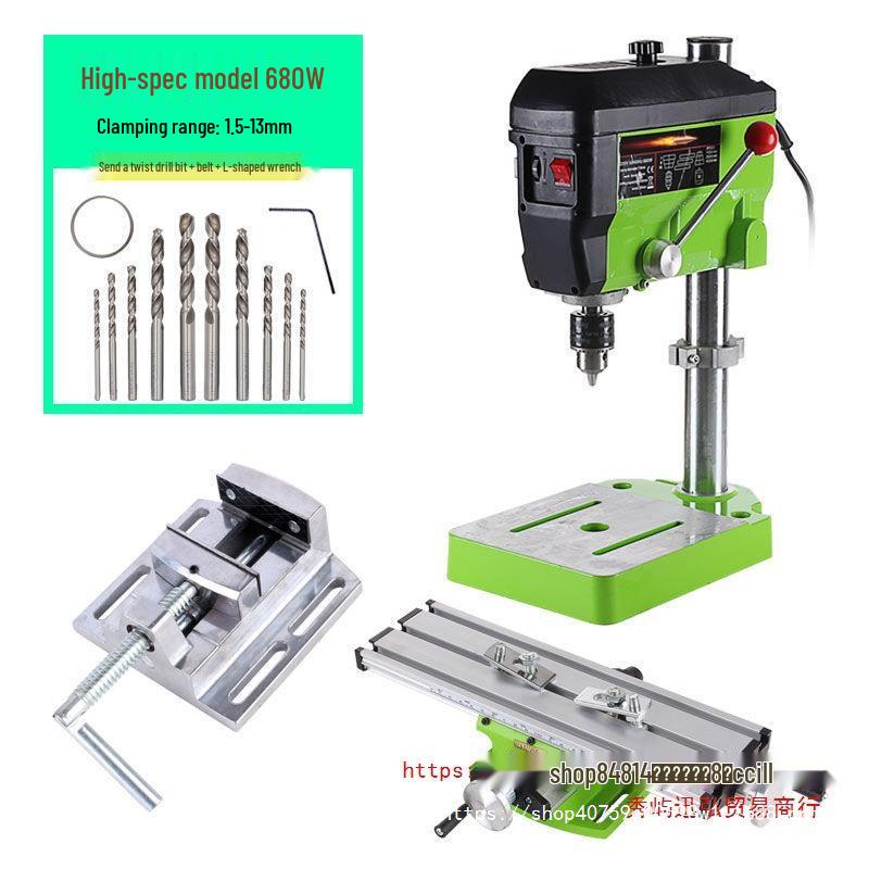 220V Multifunctional Desktop Electric Drill Press with Digital Display for Industrial and Household Use