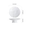 Ceramic Plate High Footed Dessert Plate Snack Plates Salad Plates Pasta Dish Serving Plate Molecular Cuisine Kitchen Tableware