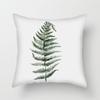 Simple Fresh Leaf Pattern Print Cover Car Sofa Cushion Cover Luxury Home Decoration Cushion Cover
