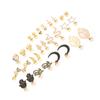 29pcs Dreadlocks Jewelry Wrapped Braids Hair Dirty Braid Jewelry Pendants for Hair Decoration