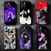 Anime Fushiguro Toji JUJUSU Soft Phone Case for iPhone 16 16E 17 Air 15 Pro Max 14 Plus 13 Mini 11 12 7 Black Cover Back Shell