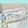 Korean Style Butterfly Bow Pencil Case With Large Capacity For Students And Girls