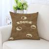 Cute Little Yellow Duck Pillowcase Car Ornaments Office Living Room Sofa Home Pillowcase