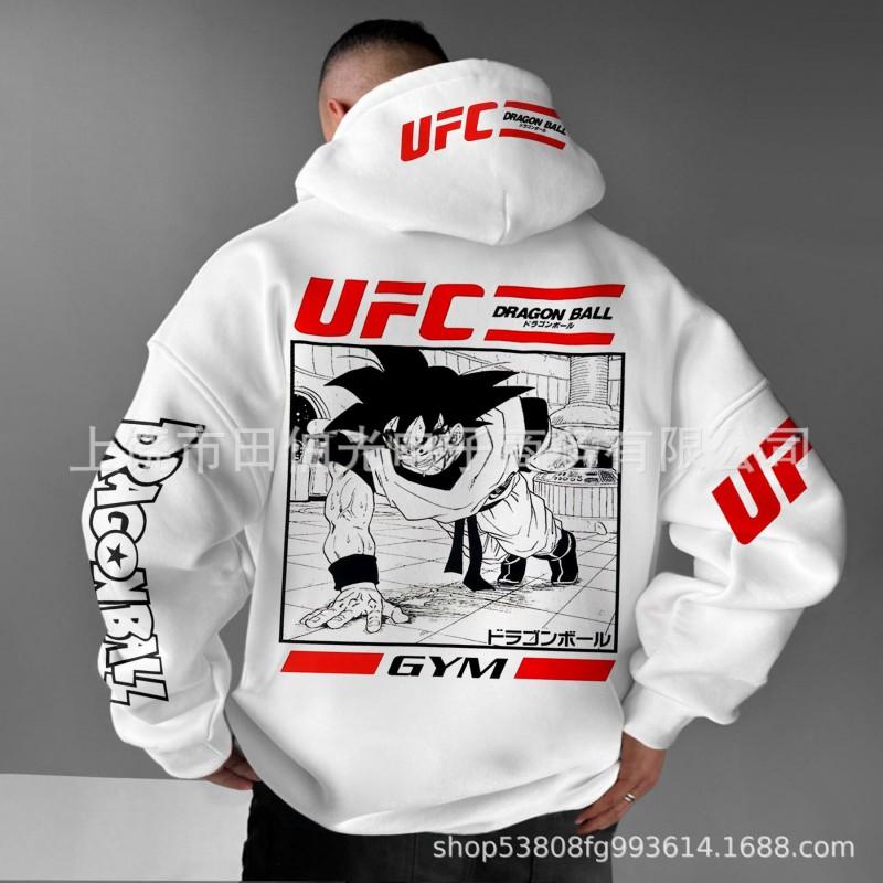 Dragon Ball Z Goku 3D Digital Print Hoodie Men Loose Fit Casual Sweatshirt