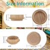 Chair Foot Cover 2/4/6/8 PCS Diagonal Leg Floor Protectors Wooden Circles Felt Pads Furniture Table Feet Protect Floors