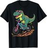 Funny Trex Mountain Bikes Gift Unisex Women Cool Bicycle Rider TShirt  Graphic T Shirts  Women Clothing Tops  Ropa Mujer