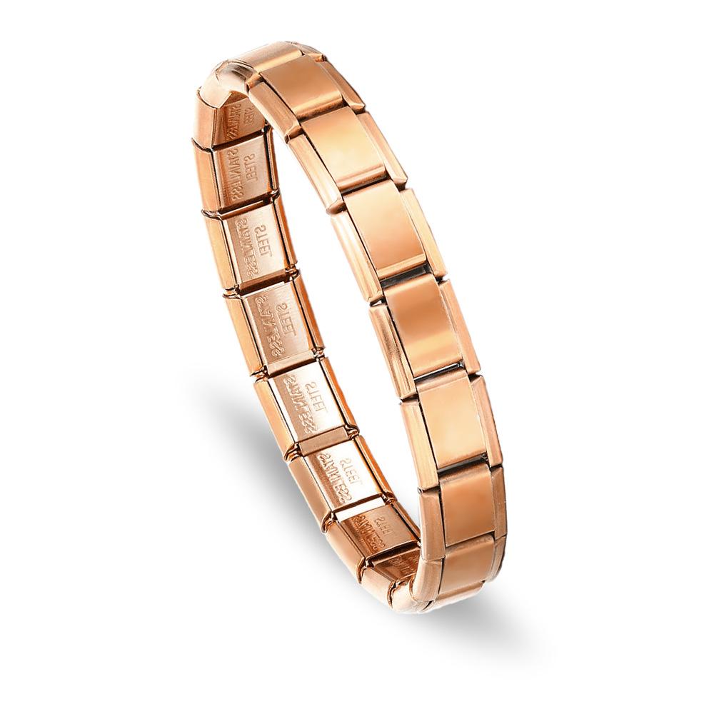 Italian DIY Detachable Titanium Steel Personalized Fashion Bracelet